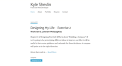 Desktop Screenshot of kyleshevlin.com