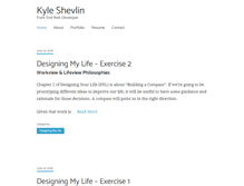 Tablet Screenshot of kyleshevlin.com